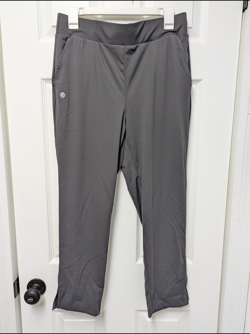 Men's Gray Stretch Active Joggers